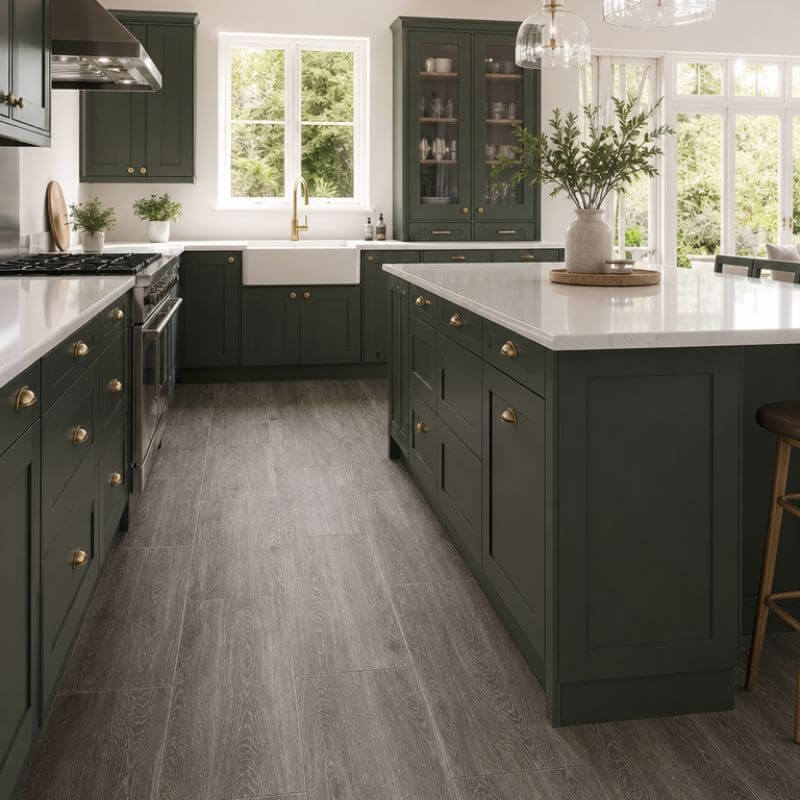 Durova Black Oak waterproof SPC flooring