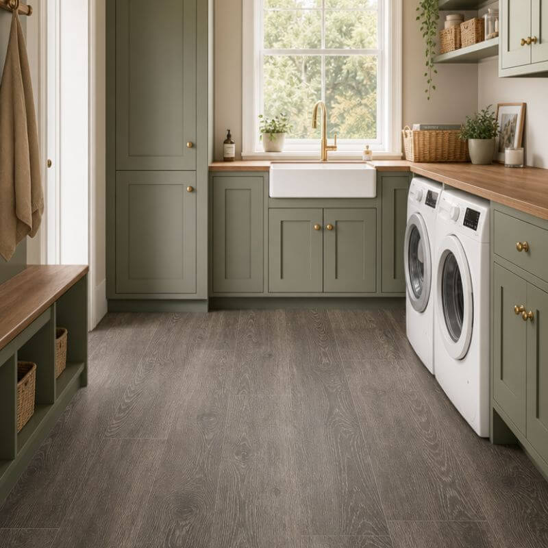 Durova Black Oak waterproof SPC flooring