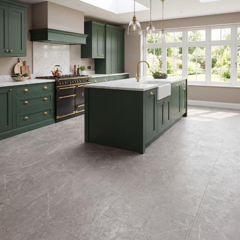 Durova Limestone waterproof SPC flooring
