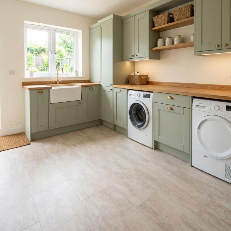 Durova Sandstone waterproof SPC flooring